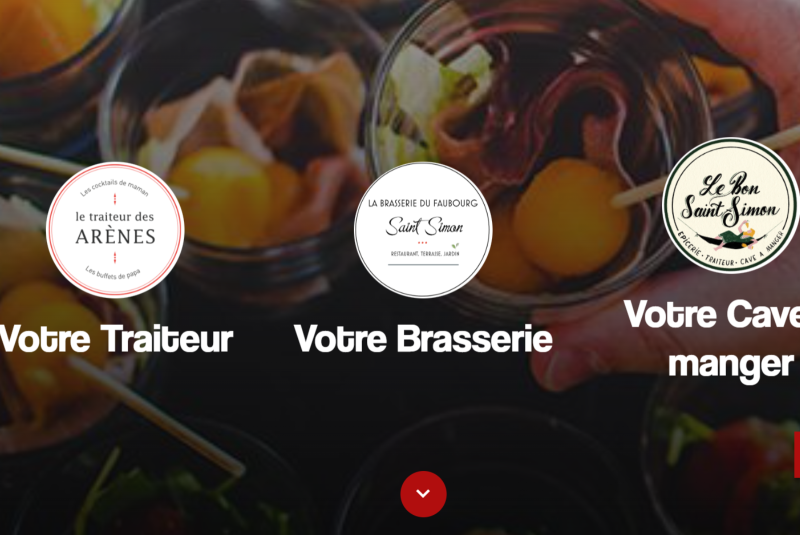 Stratégie multisites pour une entreprises avec 3 activités dans la restauration et la gastronomie à Toulouse