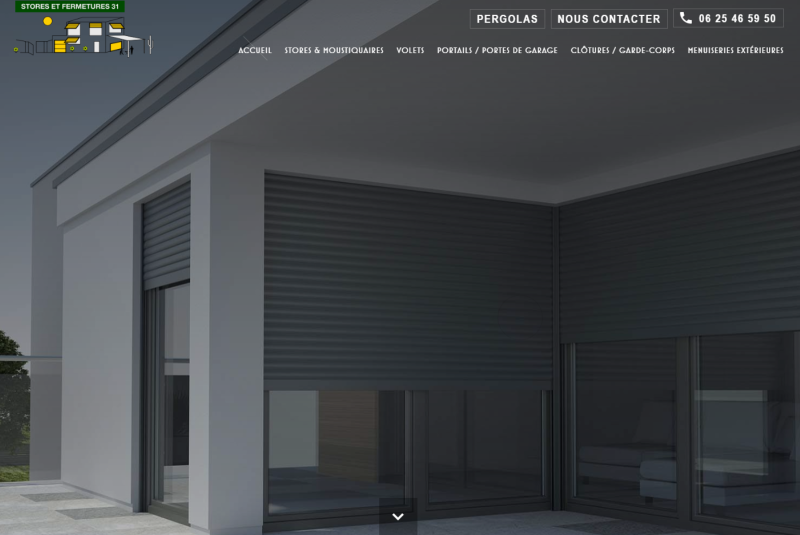Mise en place d'une stratégie digitale pour une société de pergolas, stores et menuiseries sur mesure à Toulouse
