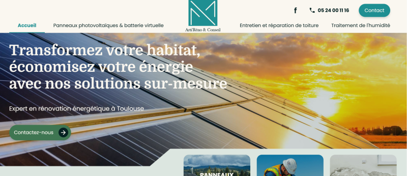 Pourquoi faire appel à une agence web ? Arti'Réno & Conseil mise sur Jalis pour sa stratégie digitale à Toulouse