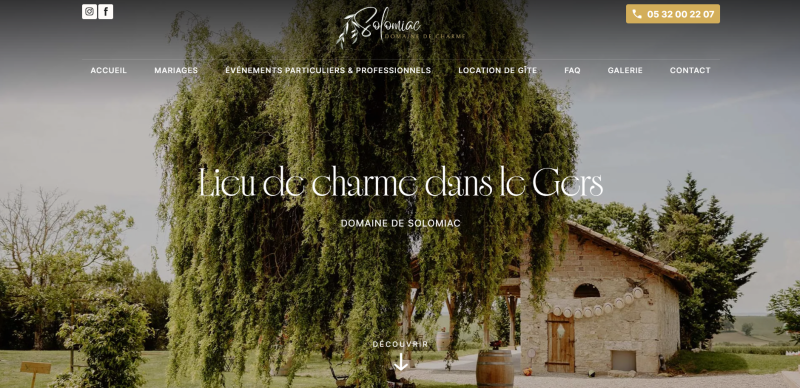 Domaine et gîte à la location à Solomiac proche de Toulouse 