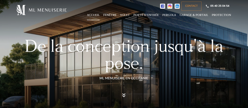 Quelle agence web choisir à Toulouse ? ML Menuiserie a choisi Jalis pour une stratégie SEO sur mesure et un site performant à Fonsorbes